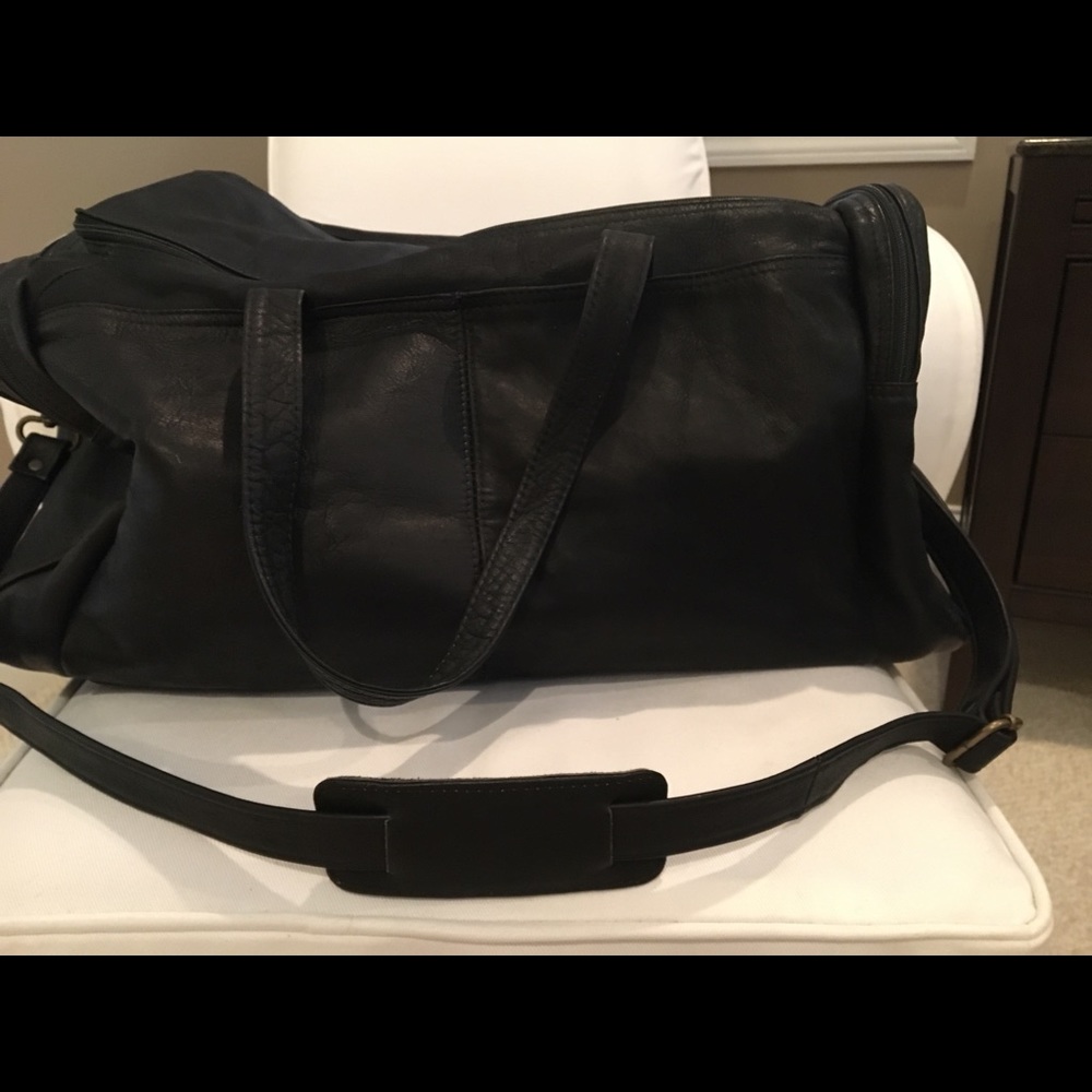 Leather Duffle Bag